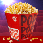 Cinemark popcorn, gluten-free at the movies