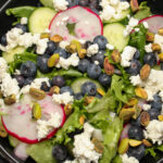 Spring Blueberry Pistachio Salad