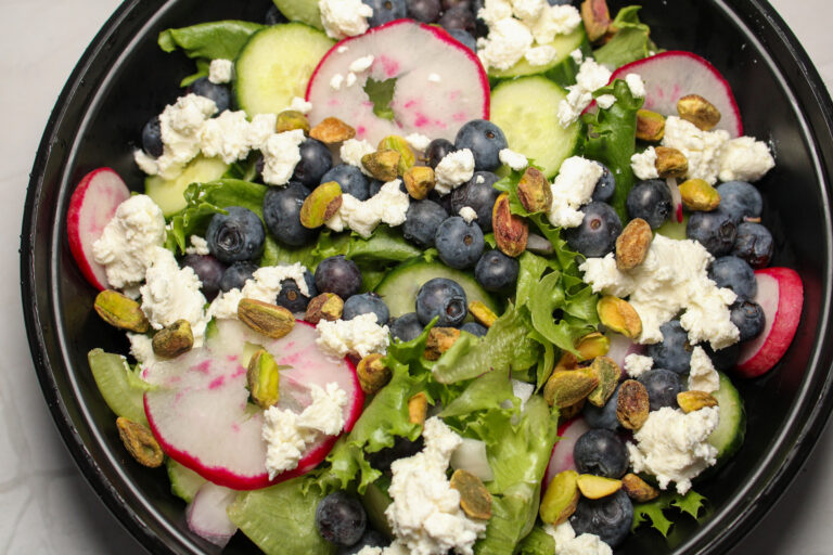 Spring Blueberry Pistachio Salad