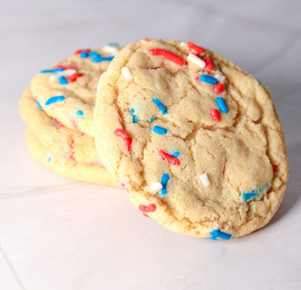 Gluten-free patriotic cookies