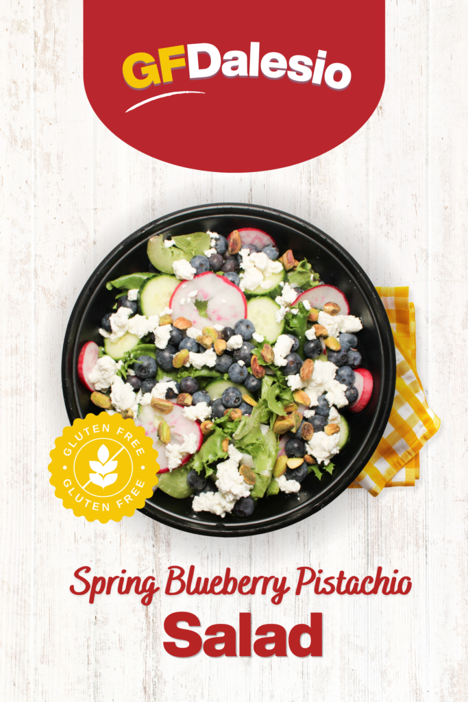 Spring Blueberry Pistachio Salad