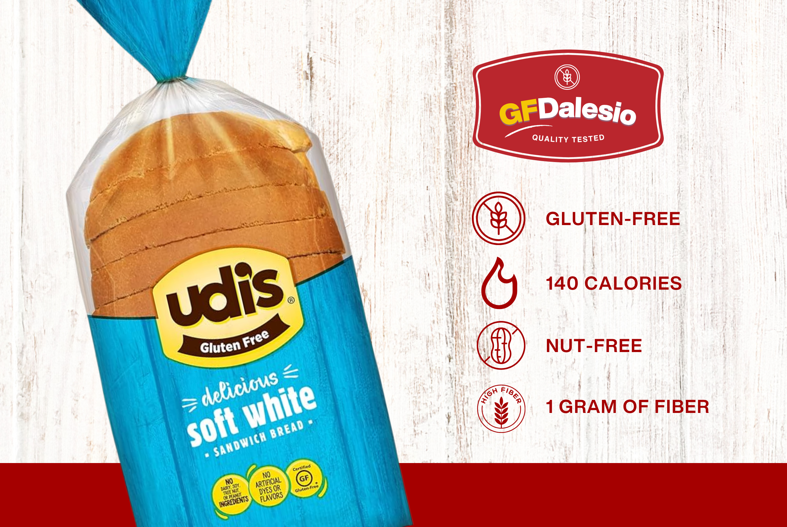 Udi's gluten-free white bread