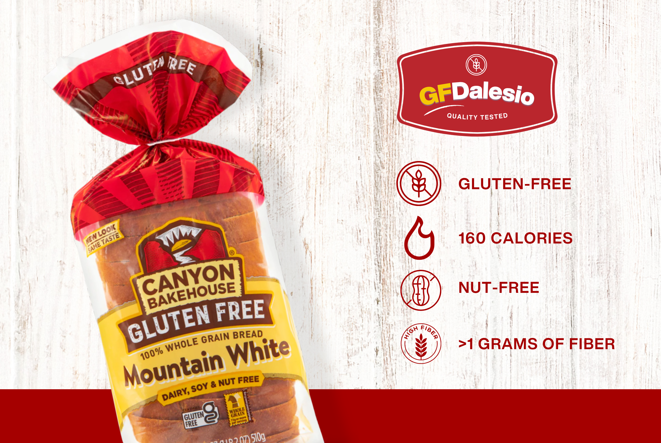 Canyon Bakehouse gluten-free white bread