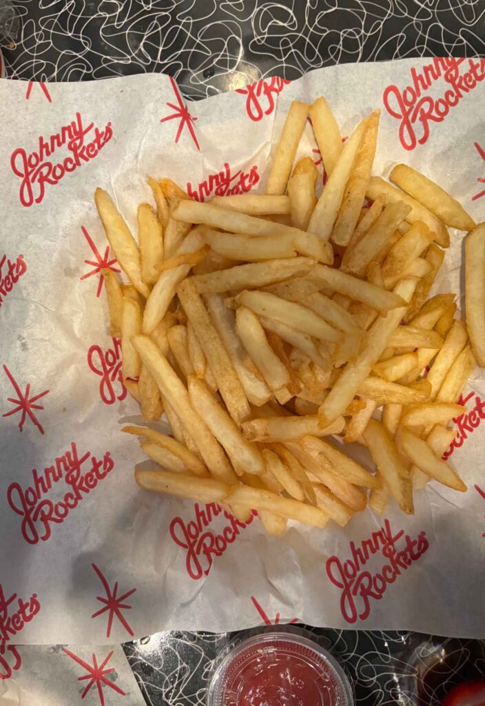 Gluten-Free fries at Six Flags New England
