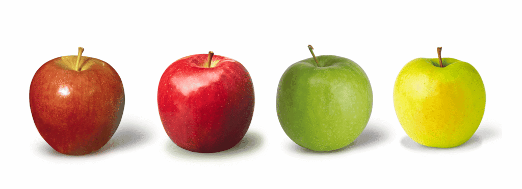Different types of apples for apple crisp